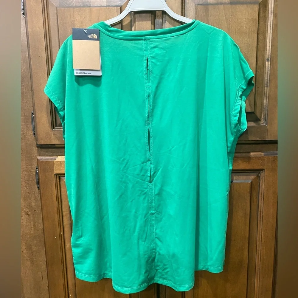 3/$25*THE NORTH FACE T-SHIRT WANDER SLITBACK - FEMME L - Picture 4 of 8